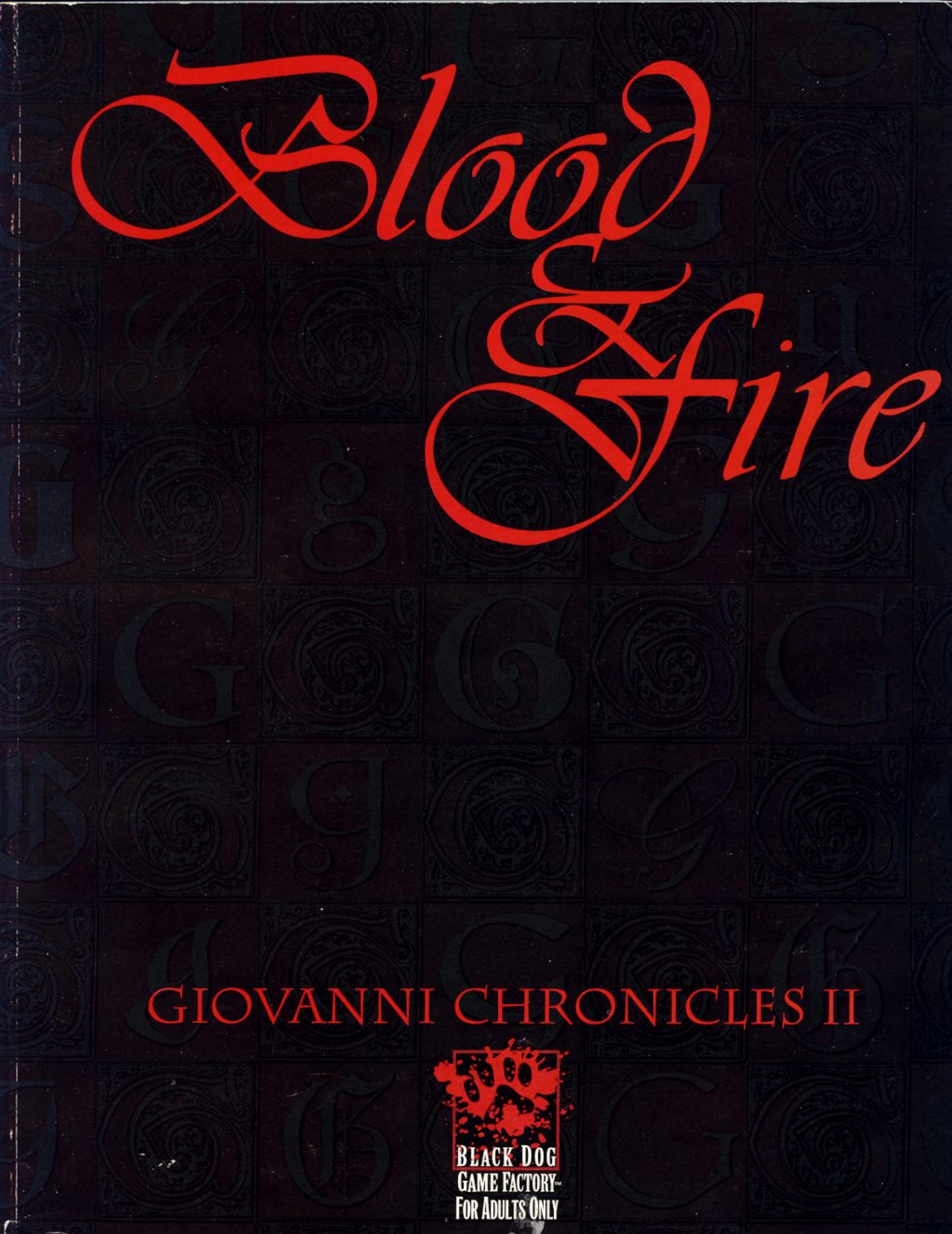 WOD - Vampire - The Masquerade - Giovanni Chronicles II by Blood & Fire