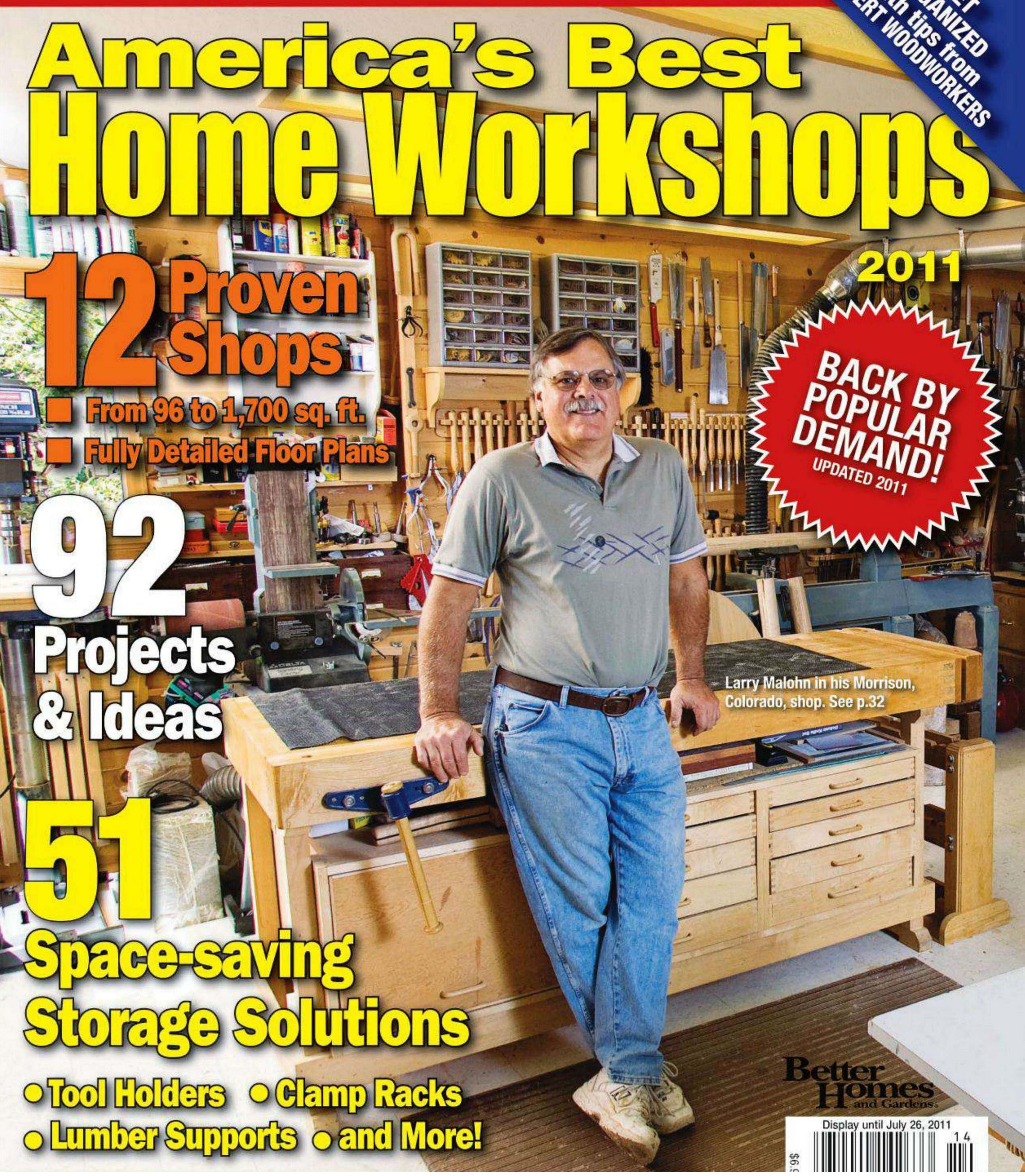 WOOD Magazine - America's Best Home Workshops 2011 by Unknown