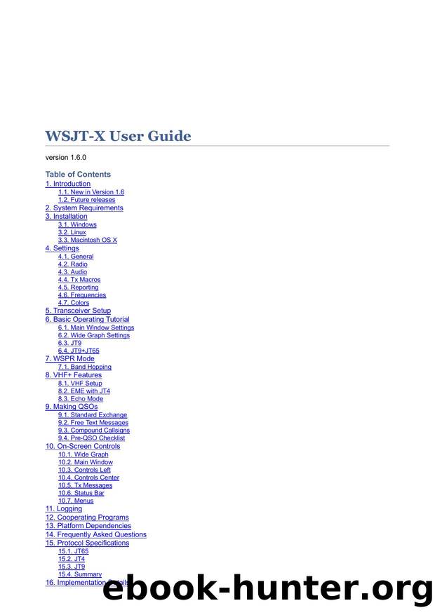 WSJT-X User Guide by Unknown