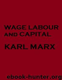 Wage Labour and Capital by Karl Marx