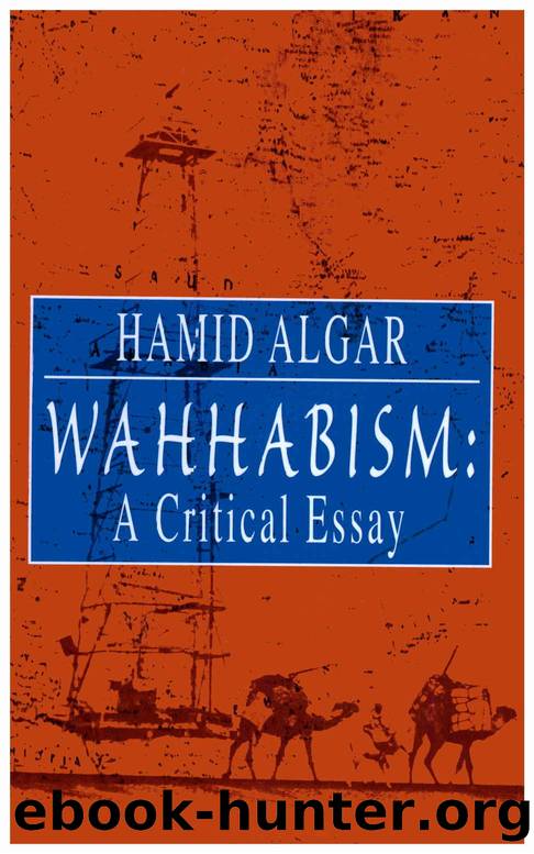 Wahhabism: A Critical Essay by Hamid Algar