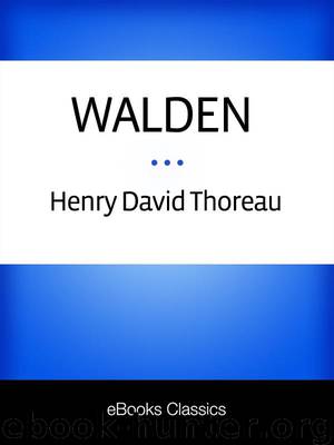 Walden Or Life In The Woods by Henry David Thoreau