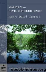 Walden and Civil Disobedience by Thoreau Henry David & Levin Jonathan