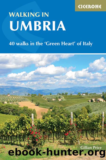 Walking in umbria by Gillian Price