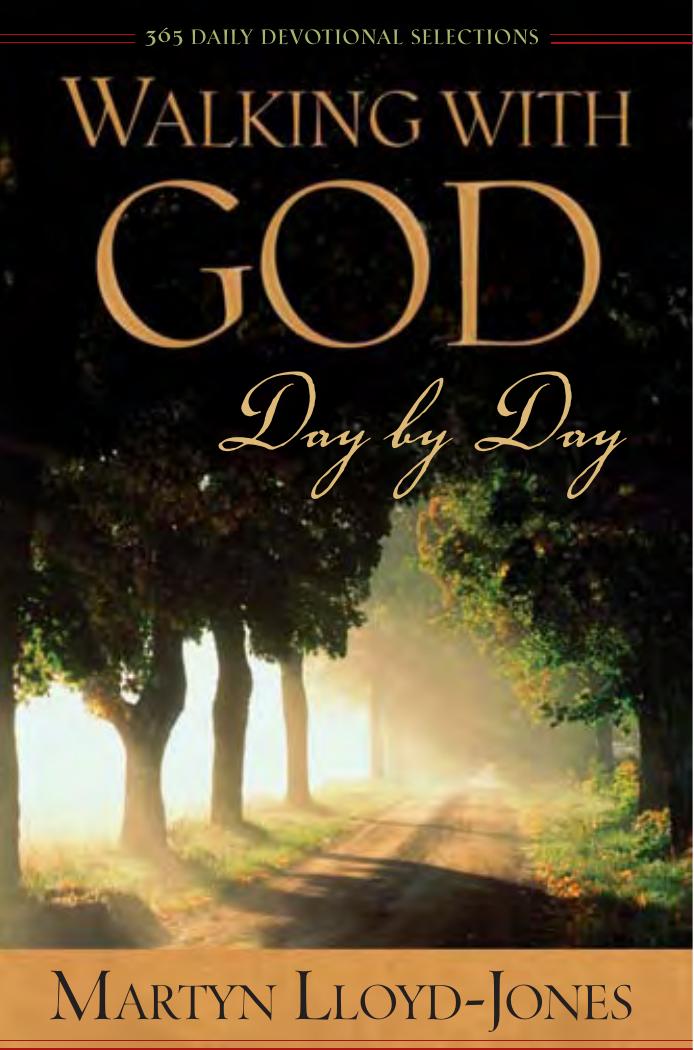 Walking with God Day by Day by Martyn Lloyd-Jones