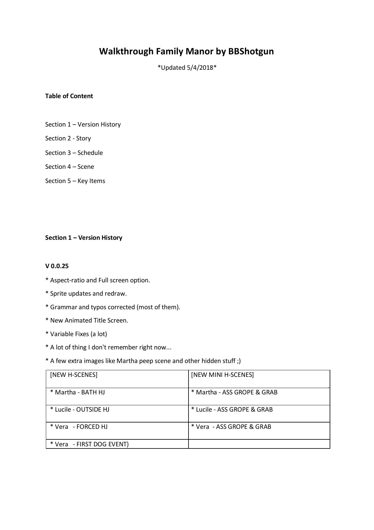 Walkthrough Family Manor by Microsoft