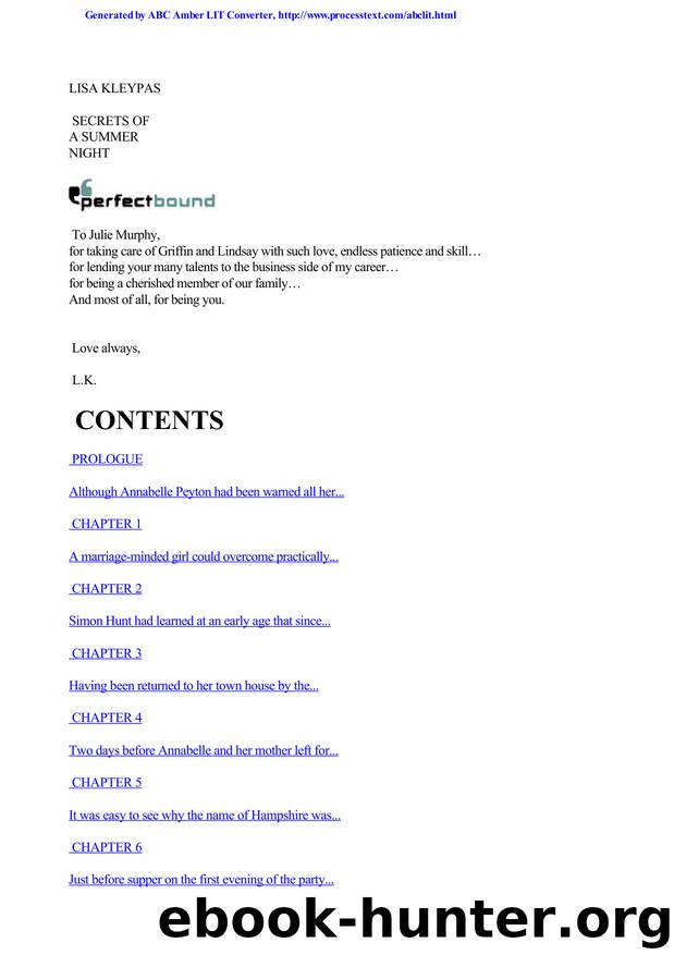 Wallflower 01 by Secrets of a Summer Night