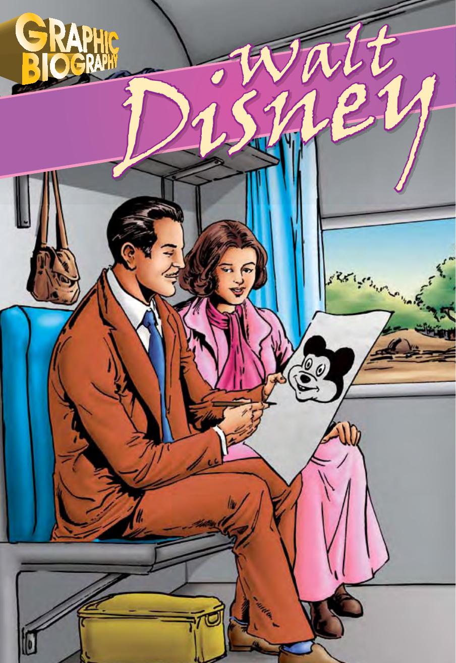 Walt Disney, Graphic Biography (Saddleback Graphic Biographies) by Saddleback Educational Publishing