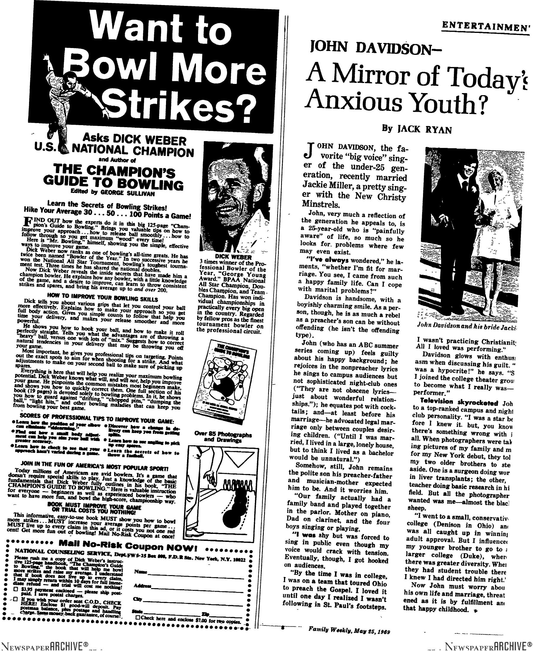 Want To Bowl More Strikes by Copyright 2005 Heritage Microfilm Inc. & Newspaperarchive.com
