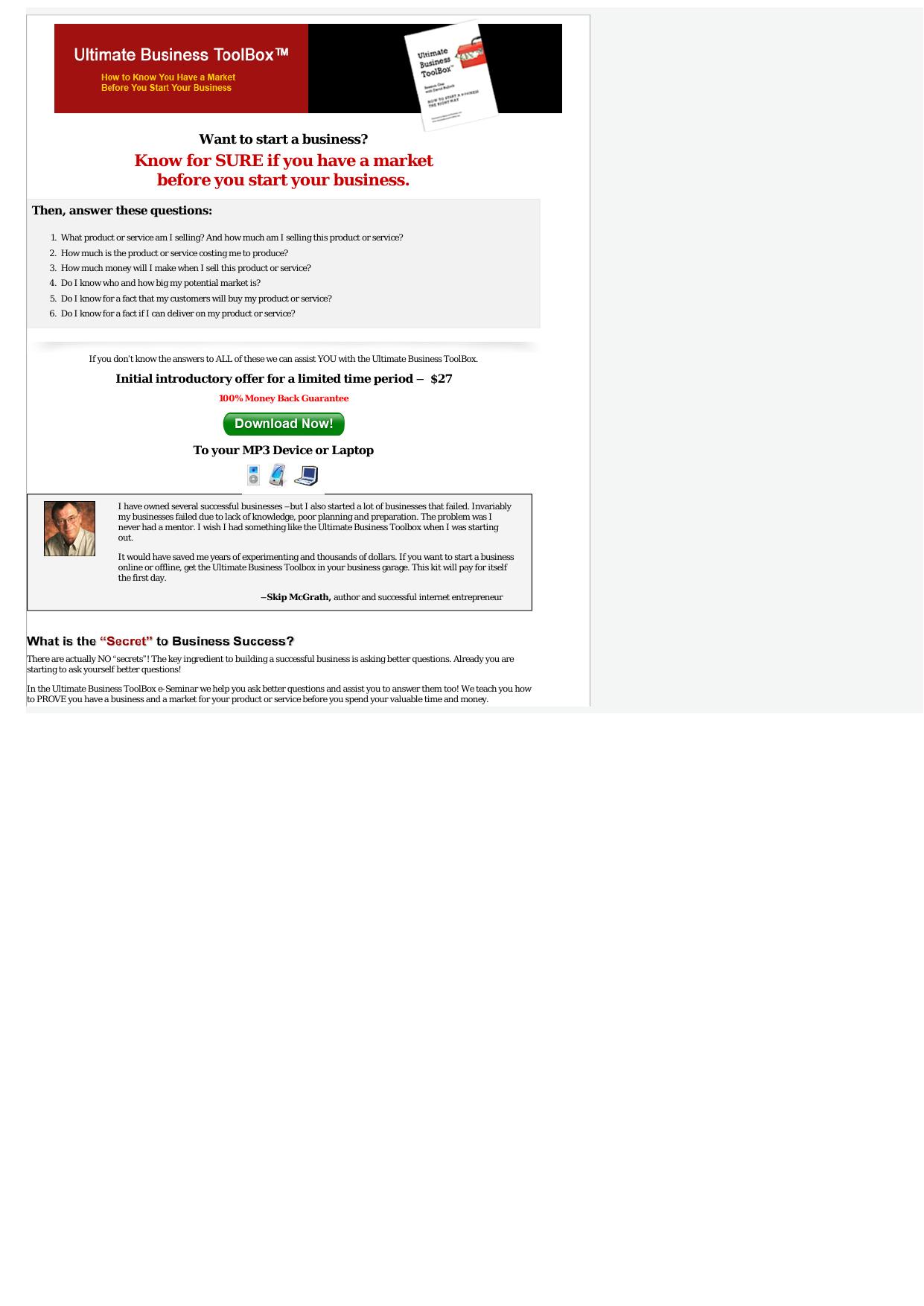 Want To Know If Your Business Will Be A Success - by Best of Kuszter's Collection