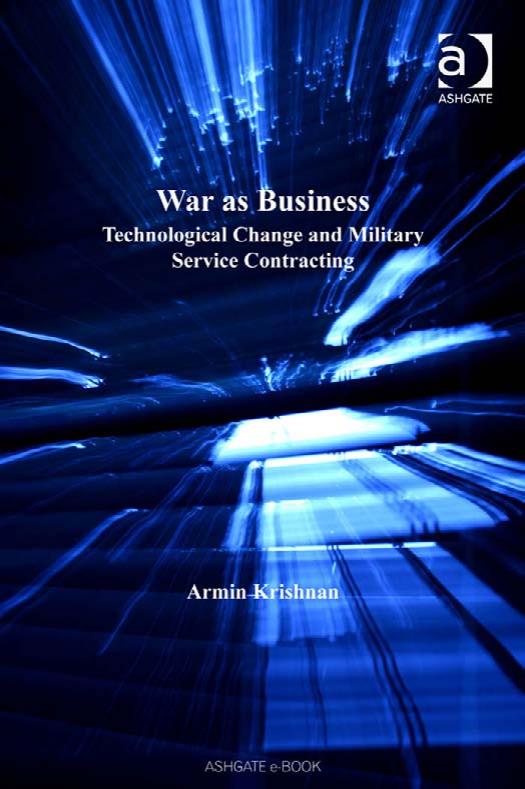 War as Business by Armin Krishnan