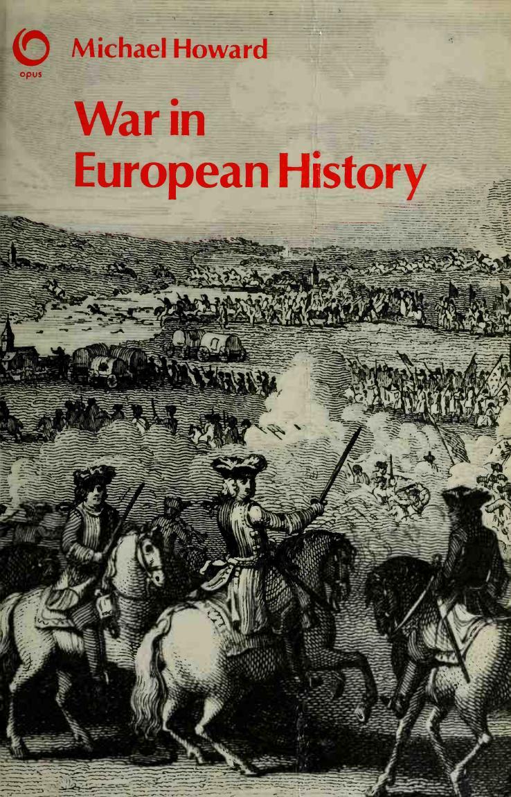 War in European History by Michael Howard