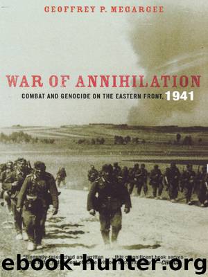 War of Annihilation by Megargee Geoffrey P