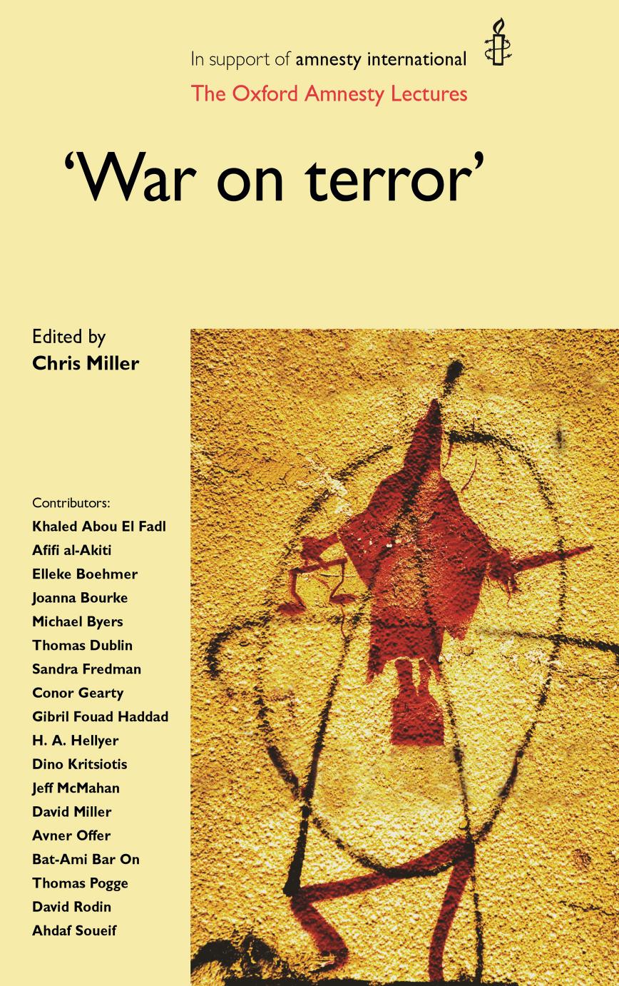 War on terror': The Oxford Amnesty Lectures by Chris Miller