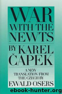 War with the Newts by Karel Capek