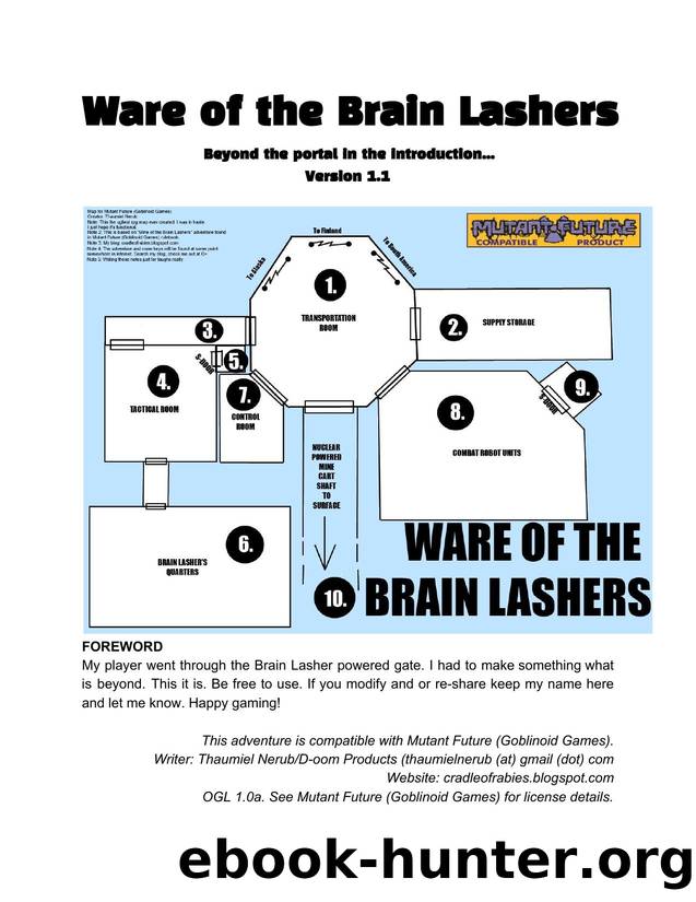 Ware of the Brain Lashers v1.2 (MuFut) by Unknown