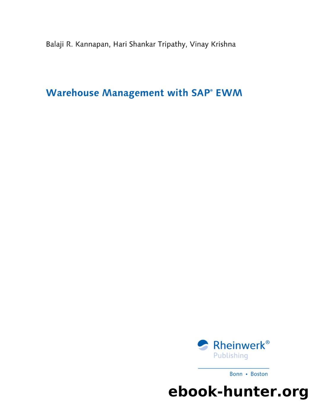 Warehouse Management with SAP EWM by Unknown