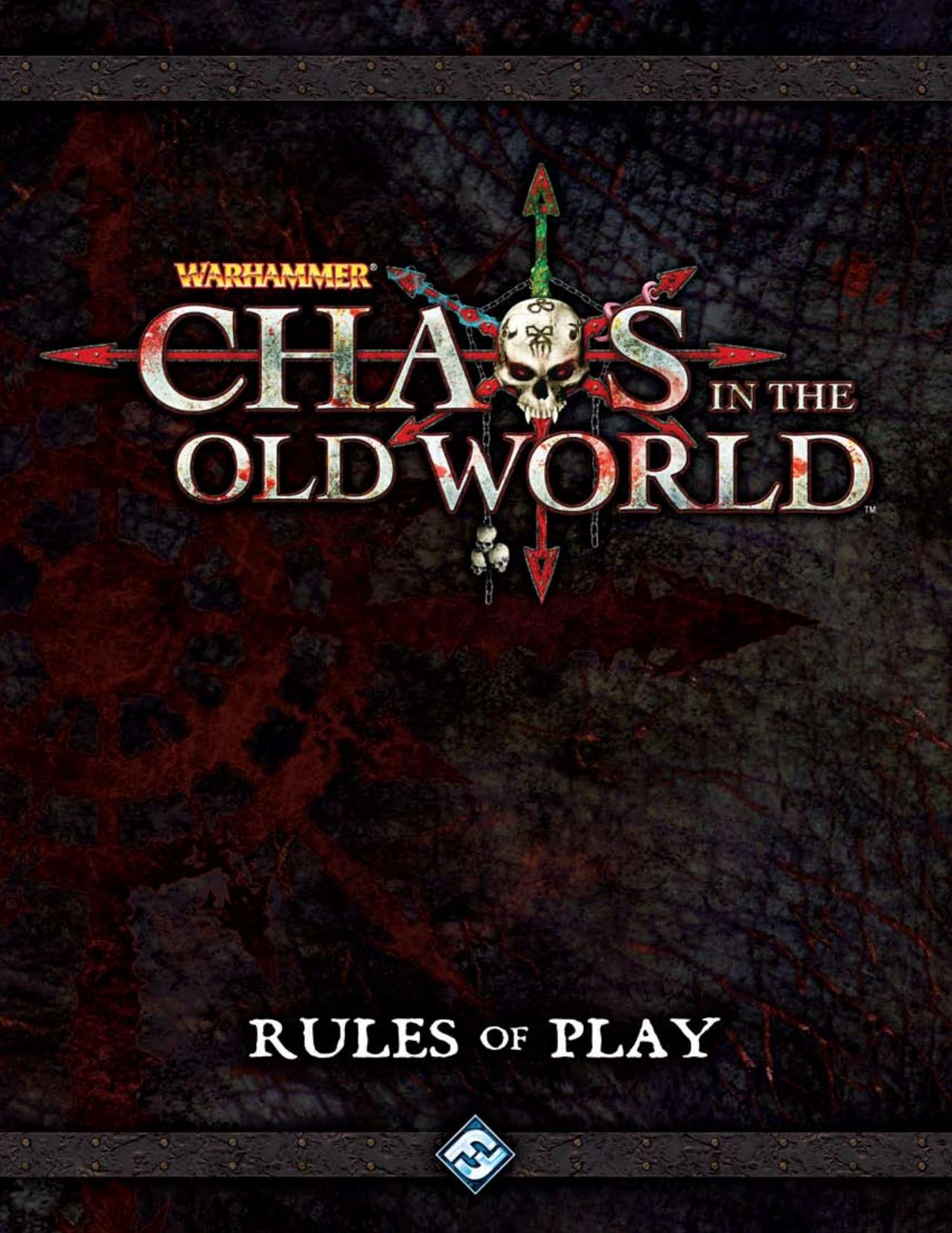 Warhammer - Chaos in the Old World by Rulebook