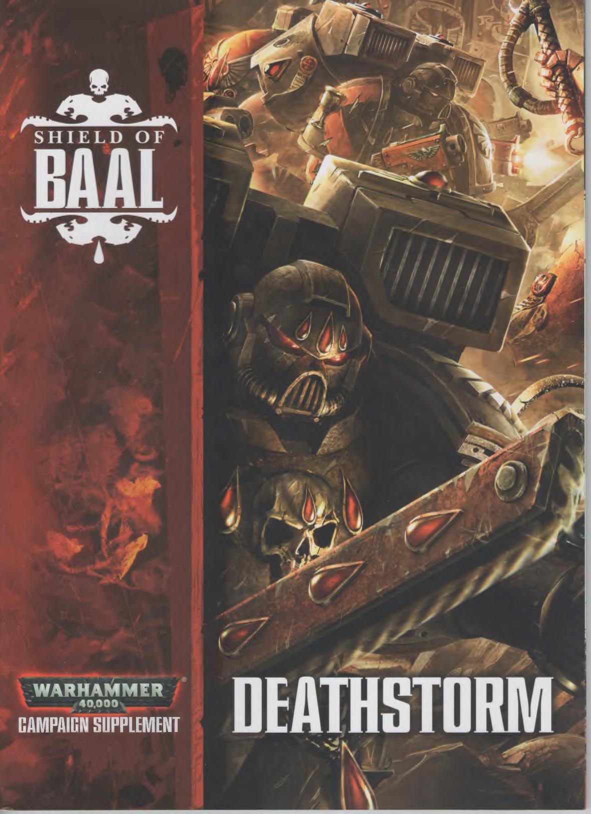 Warhammer 40k - Expansion Book - Shield of Baal by Deathstorm (7E)