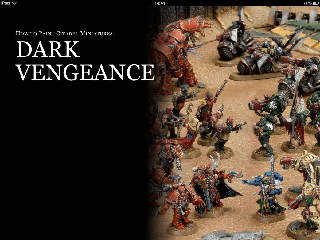 Warhammer 40k - How to Paint Citadel Miniatures by Dark Vengeance(2012)