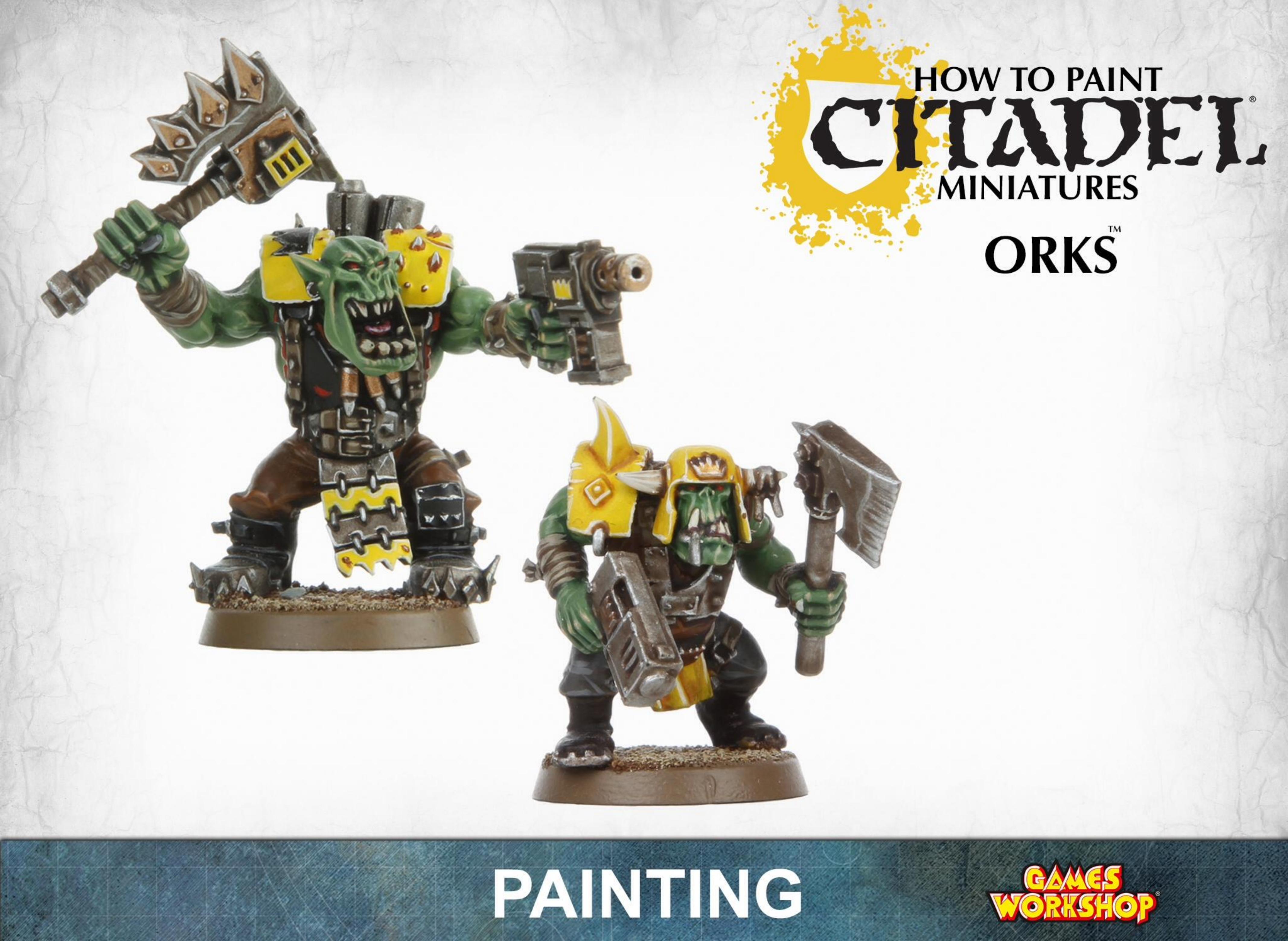 Warhammer 40k - How to paint Citadel Miniatures by Orks