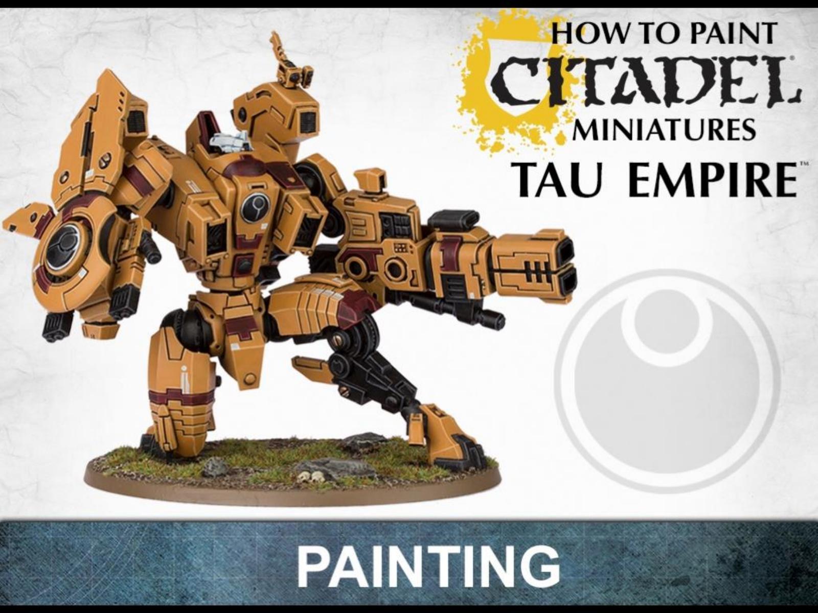 Warhammer 40k - How to paint Citadel Miniatures by Tau Empire