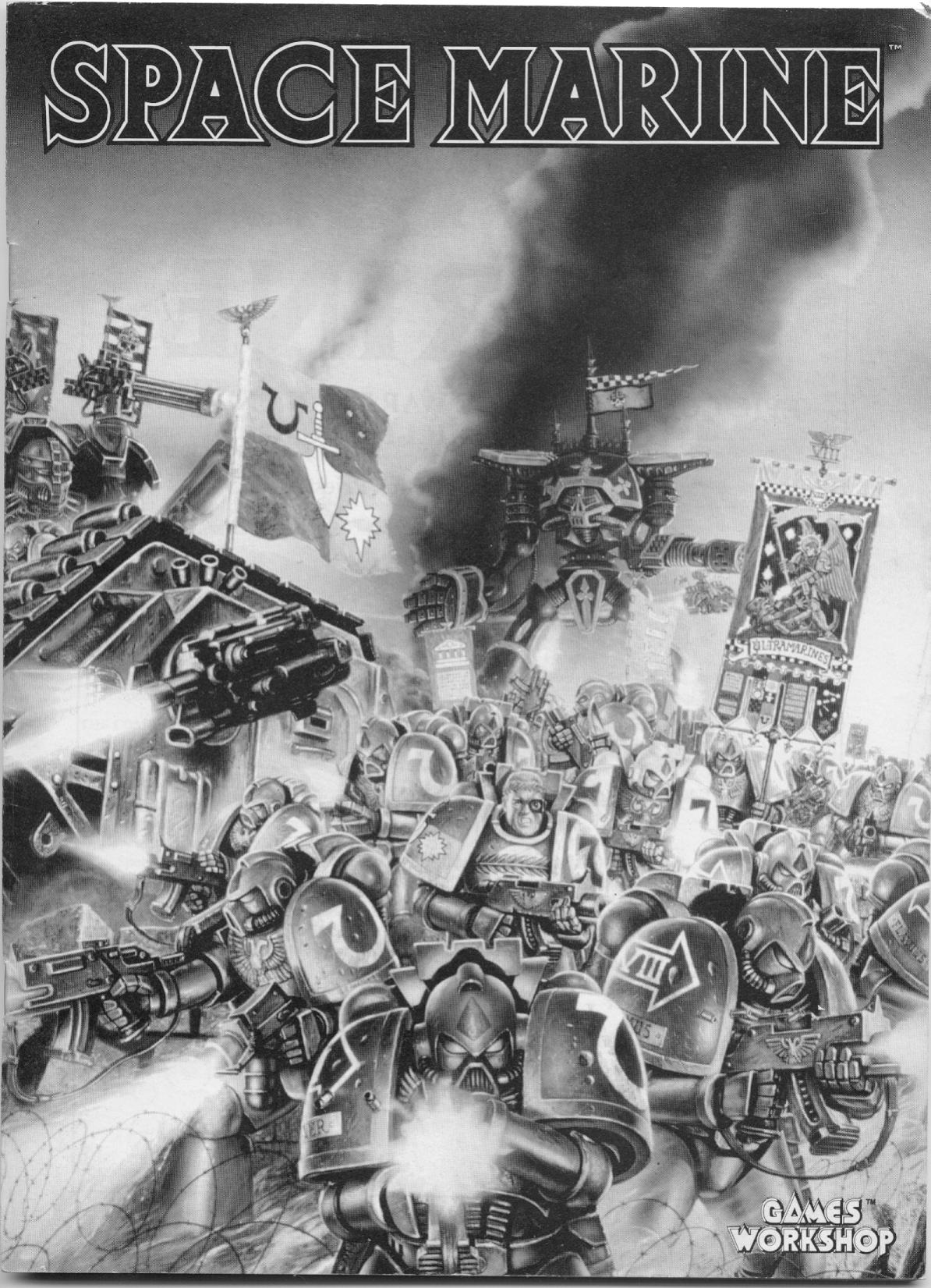 Warhammer 40k Epic 40k Space Marine Core rulebook 2nd Edition by Unknown
