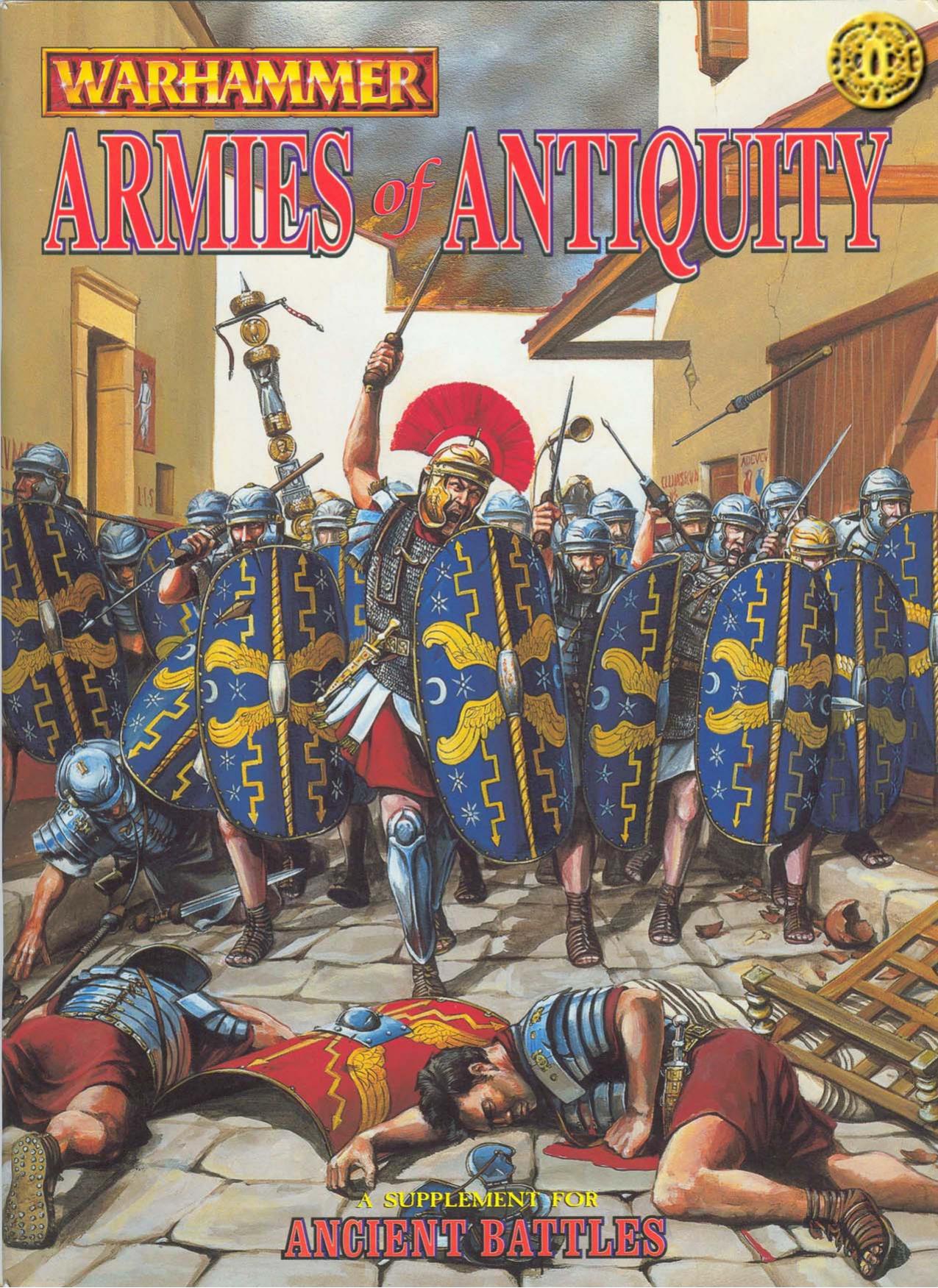 Warhammer Ancient battles - armies of antiquity by Allen Curtis Jervis Johnson Nigel Stillman