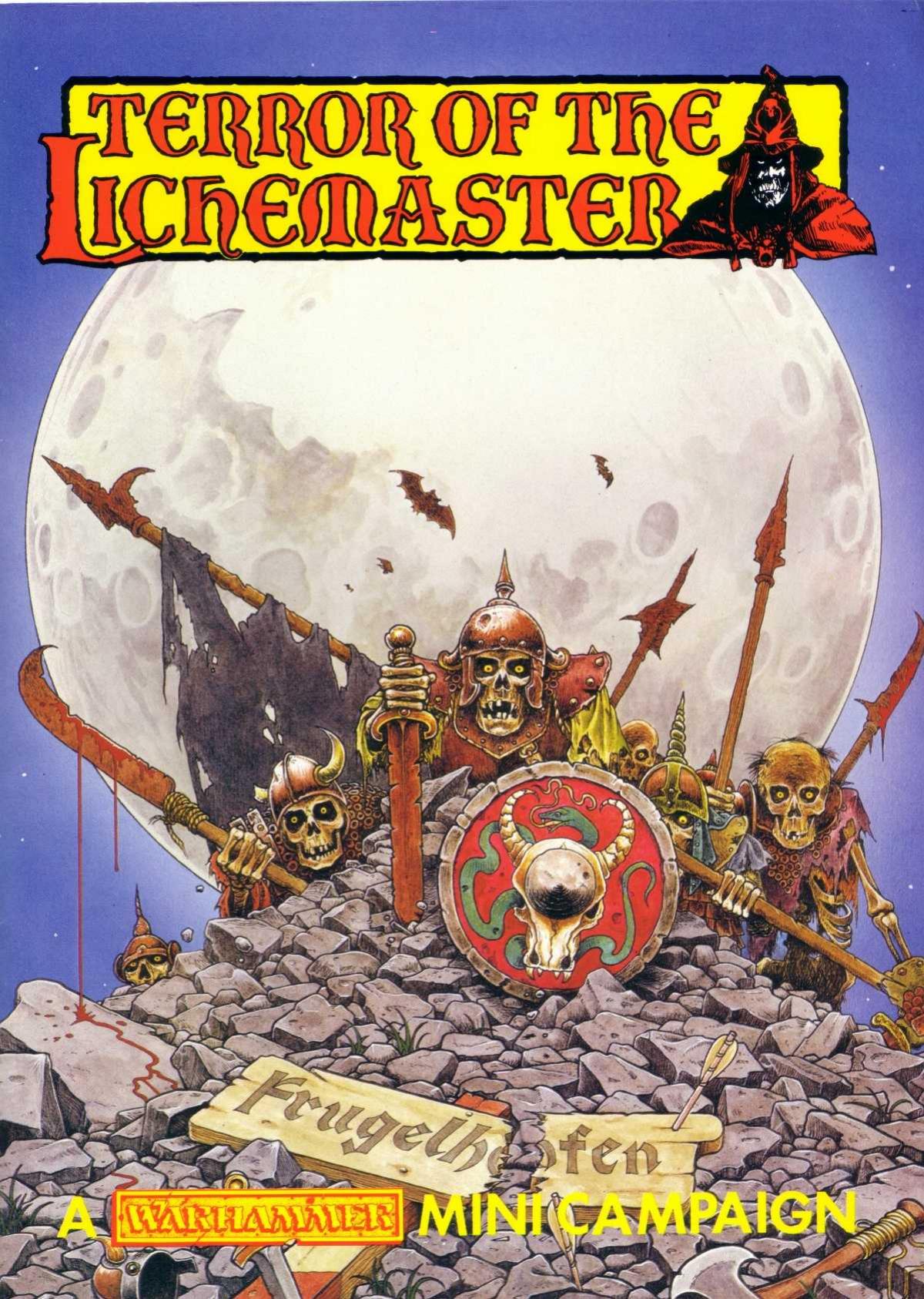 Warhammer Fantasy Battle - Terror Of The Lichemaster --- Scanned by Number 6 --- by Games Workshop