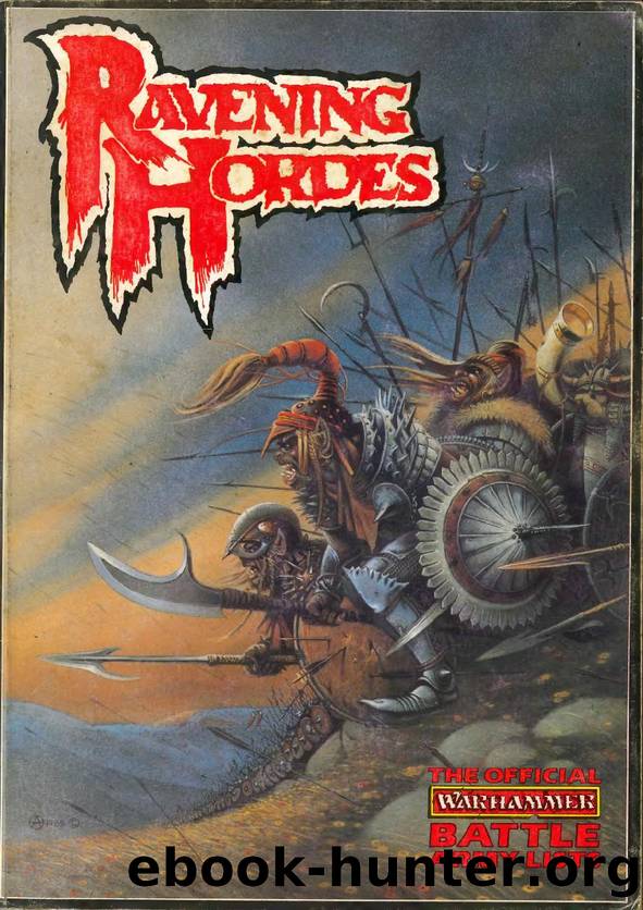 Warhammer Fantasy Battle 2nd Edition Book Collection by Games Workshop