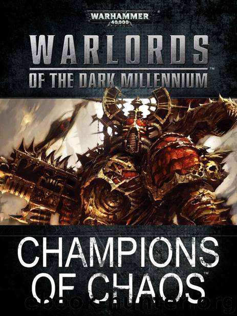Warlords of the Dark Millennium - Champions of Chaos by Games Workshop Ltd