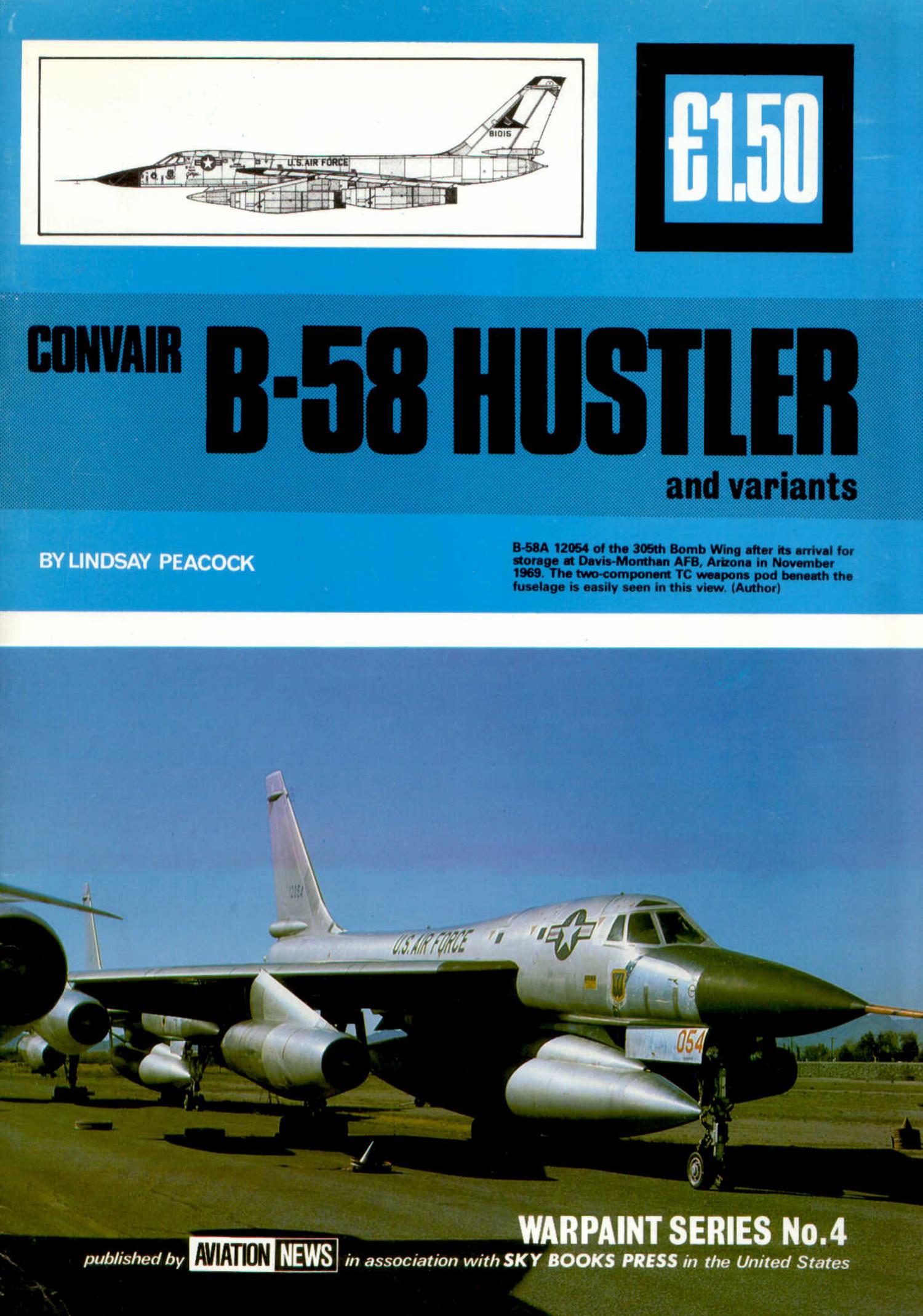 Warpaint Aviation News 004 by Convair B-58 Hustler