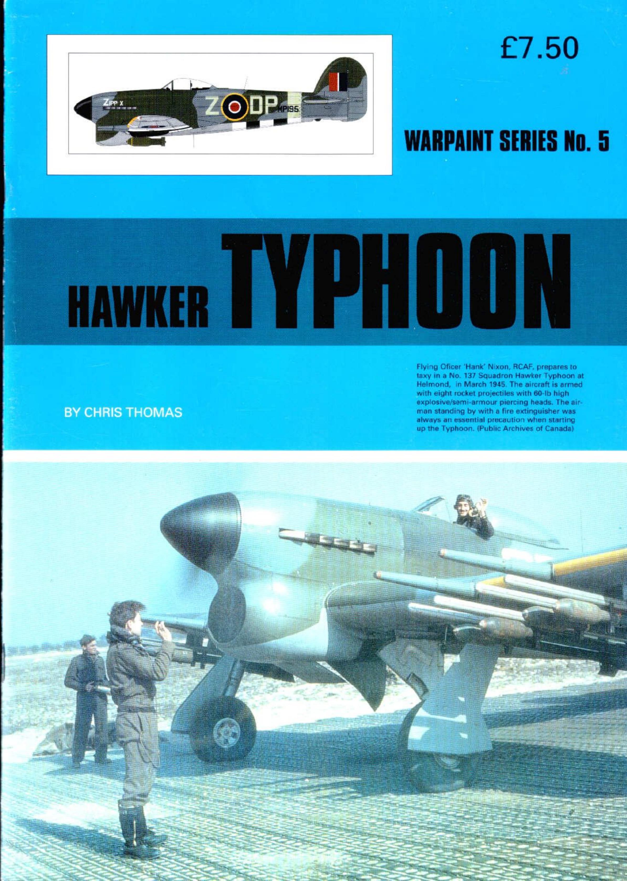 Warpaint Series No. 05 - Hawker Typhoon by Chris Thomas