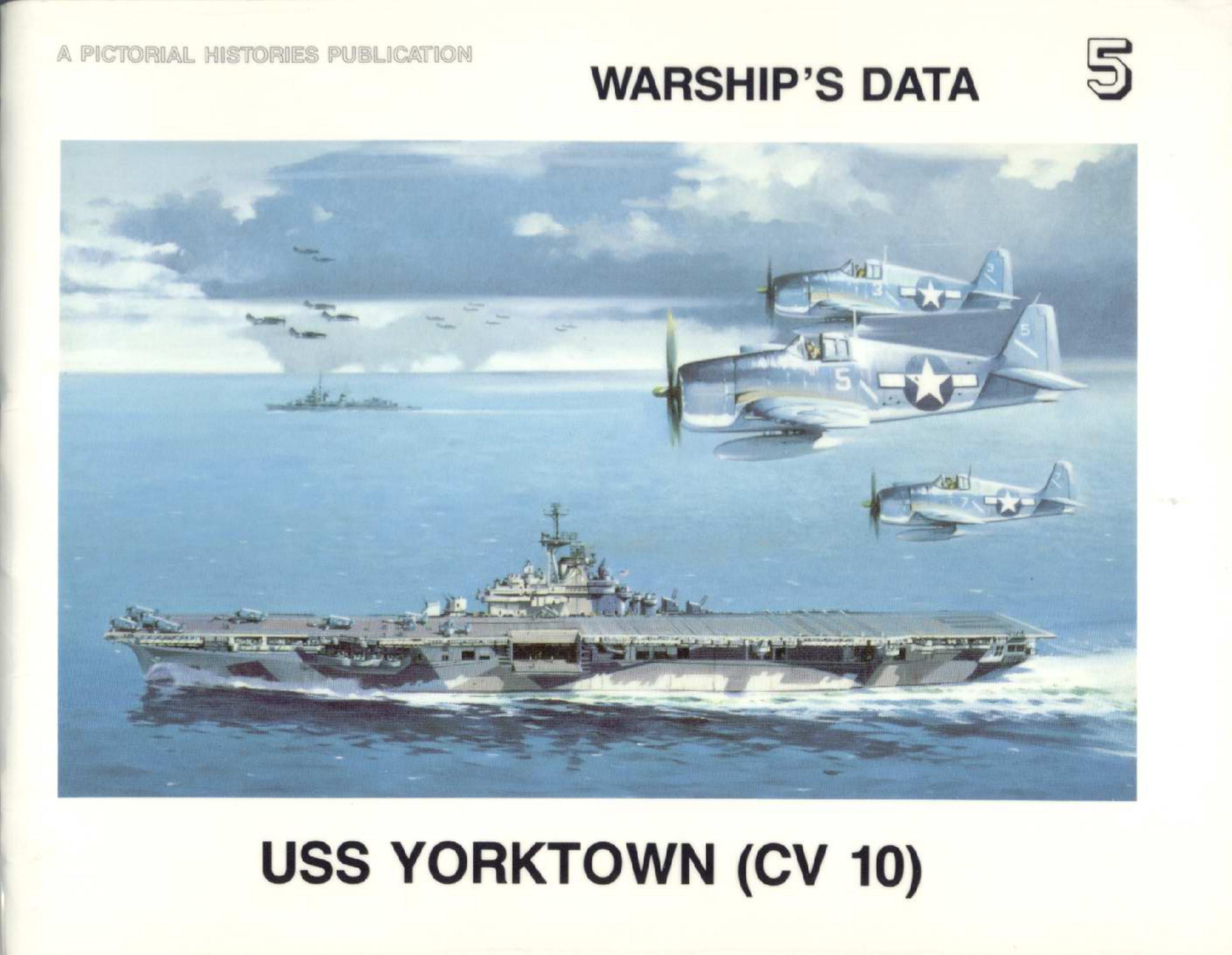 Warship's Data 05 USS Yorktown (CV-10) by Unknown