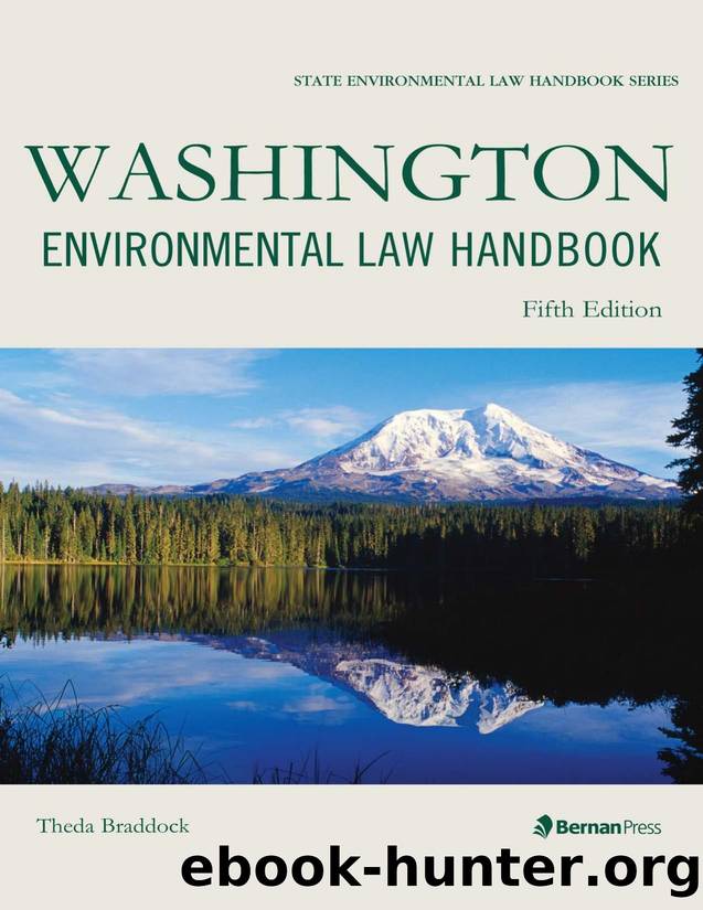 Washington Environmental Law Handbook by Theda Braddock; Theda Braddock Fowler