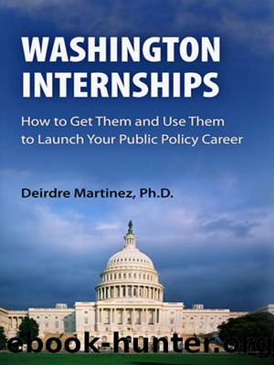 Washington Internships by Martinez Deirdre;