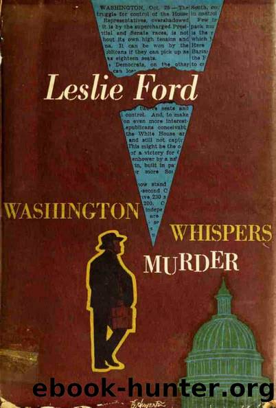 Washington Whispers Murder by Brown Zenith & Ford Leslie