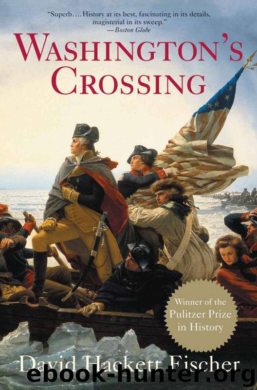 Washington's Crossing by David Hackett Fischer