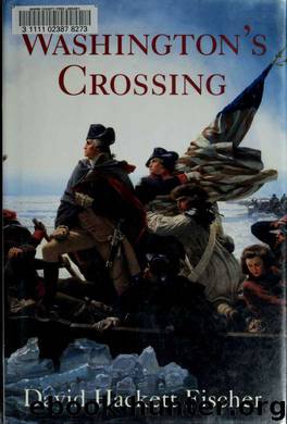 Washington's crossing by Fischer David Hackett 1935-