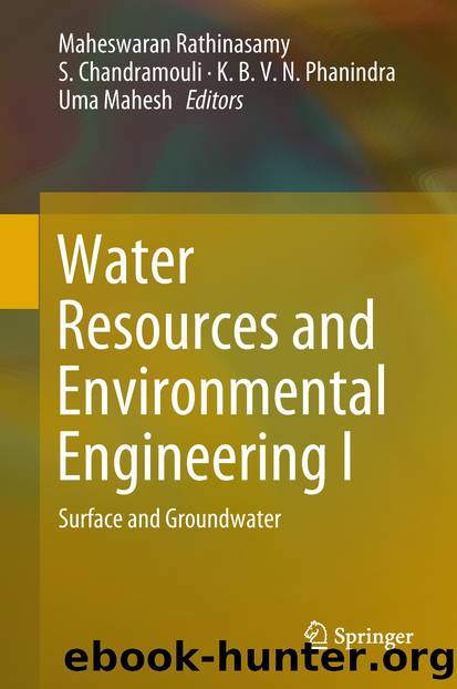 Water Resources and Environmental Engineering I by Unknown