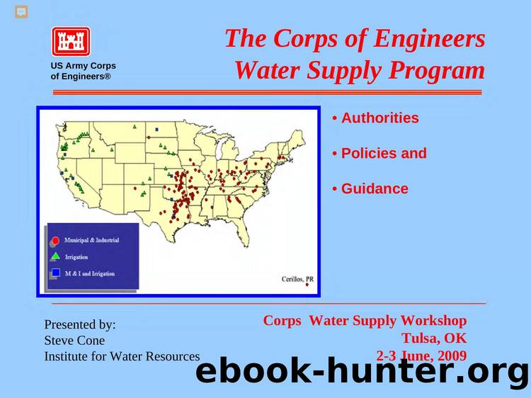Water Supply and Hydropower by Henri Langlois