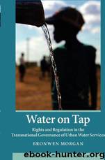 Water on Tap: Rights and Regulation in the Transnational Governance of Urban Water Services (Cambridge Studies in Law and Society) Paperback by Bronwen Morgan