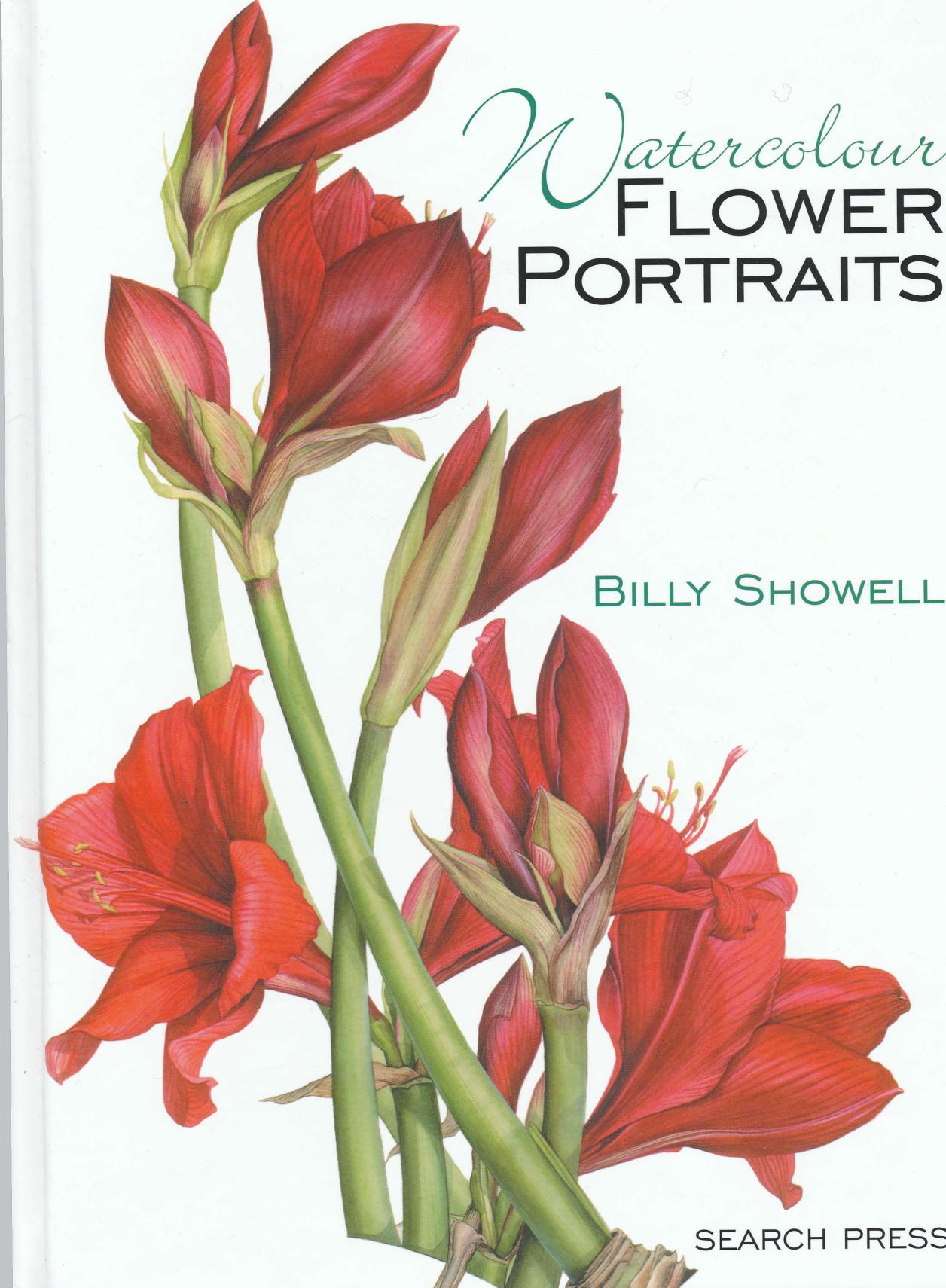 Watercolour Flower Portraits by Billy Showell