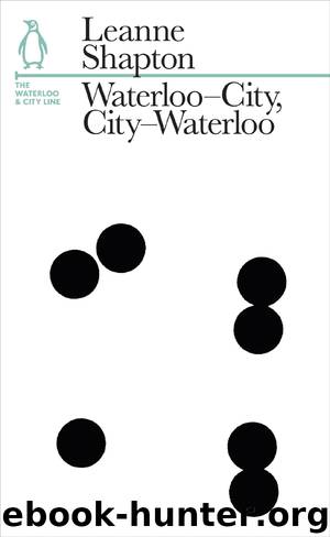 Waterloo-City, City-Waterloo by Leanne Shapton