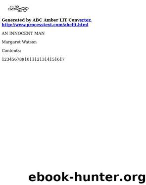 Watson Margaret by An Innocent Man