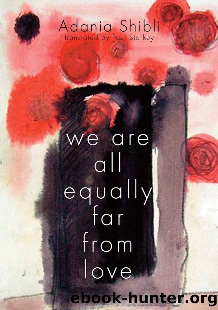 We Are All Equally Far From Love by Paul Starkey Adania Shiblī