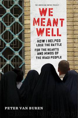 We Meant Well by Peter Van Buren