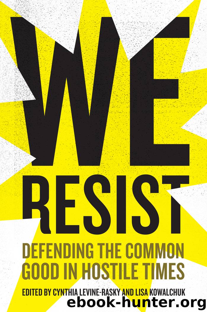 We Resist by Unknown