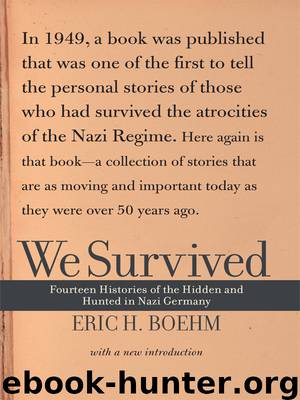 We Survived by Eric H. Boehm
