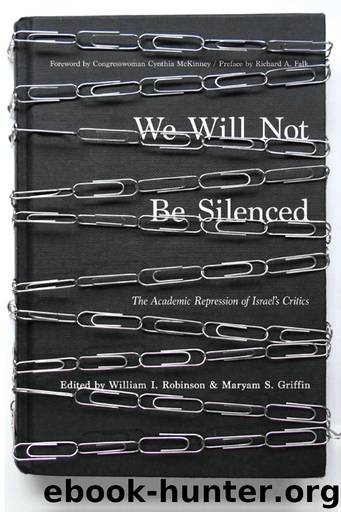 We Will Not Be Silenced by William I. Robinson & Maryam S. Griffin